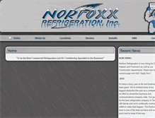 Tablet Screenshot of norfoxxinc.com